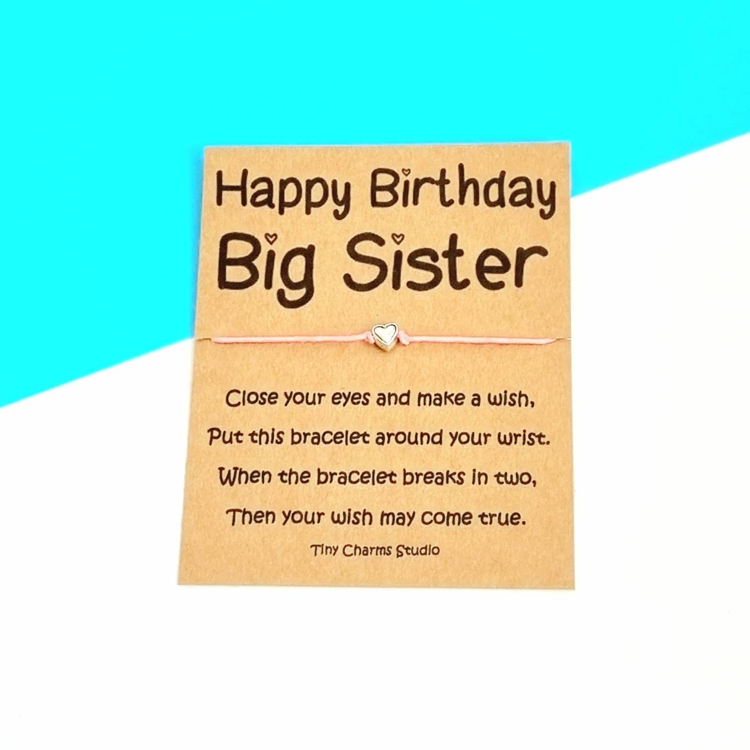 birthday wishes for older sister