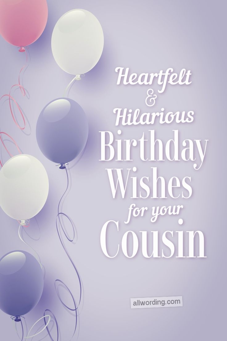 birthday wishes for my cousin