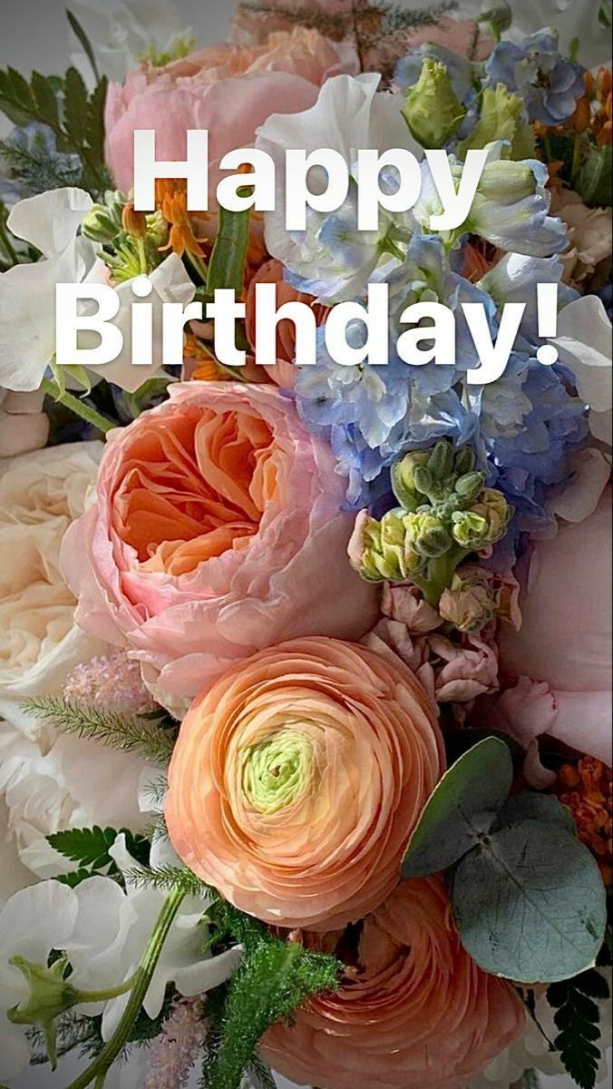 Happy Birthday Flowers Wishes