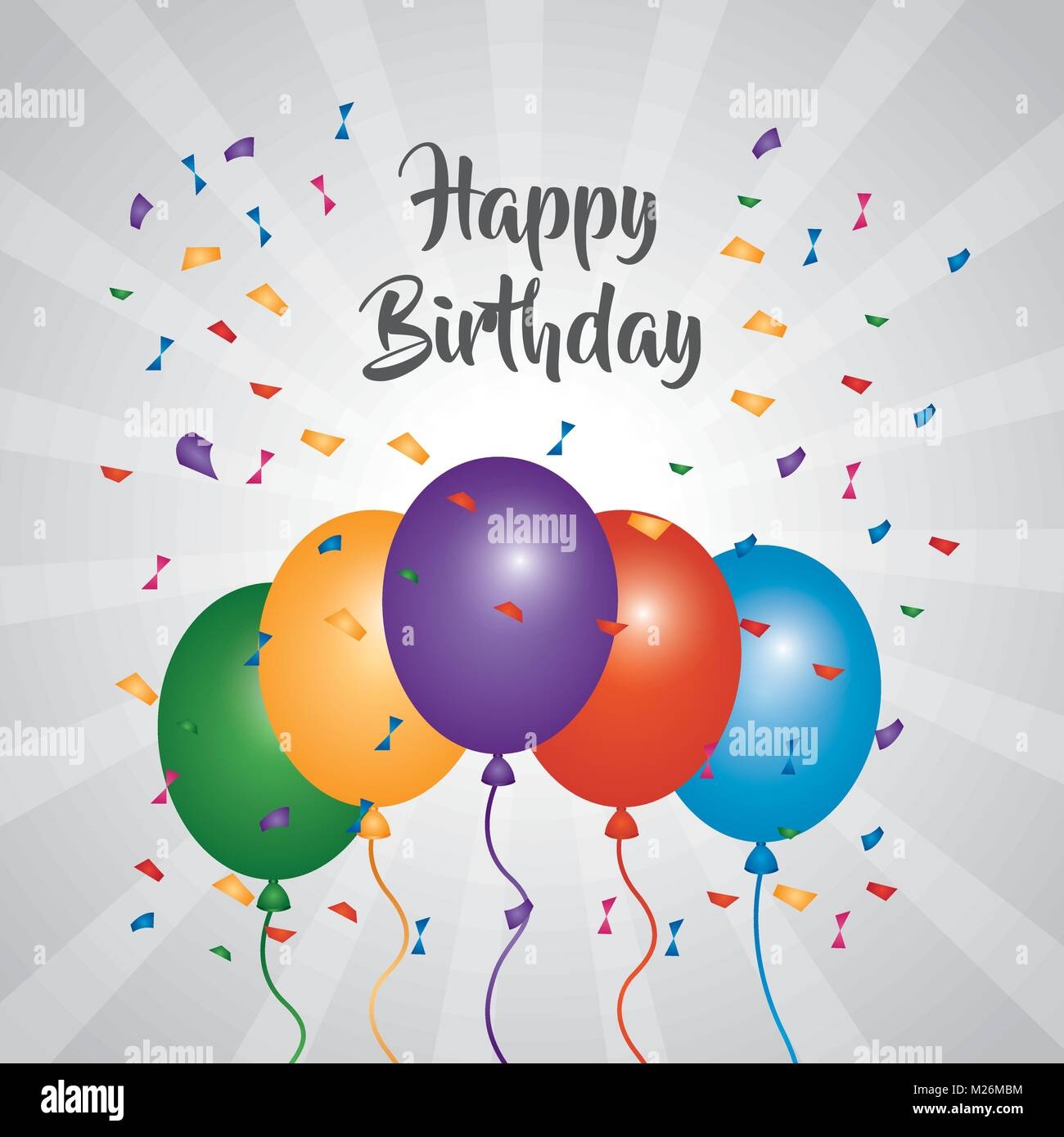 Happy Birthday Balloon Wishes