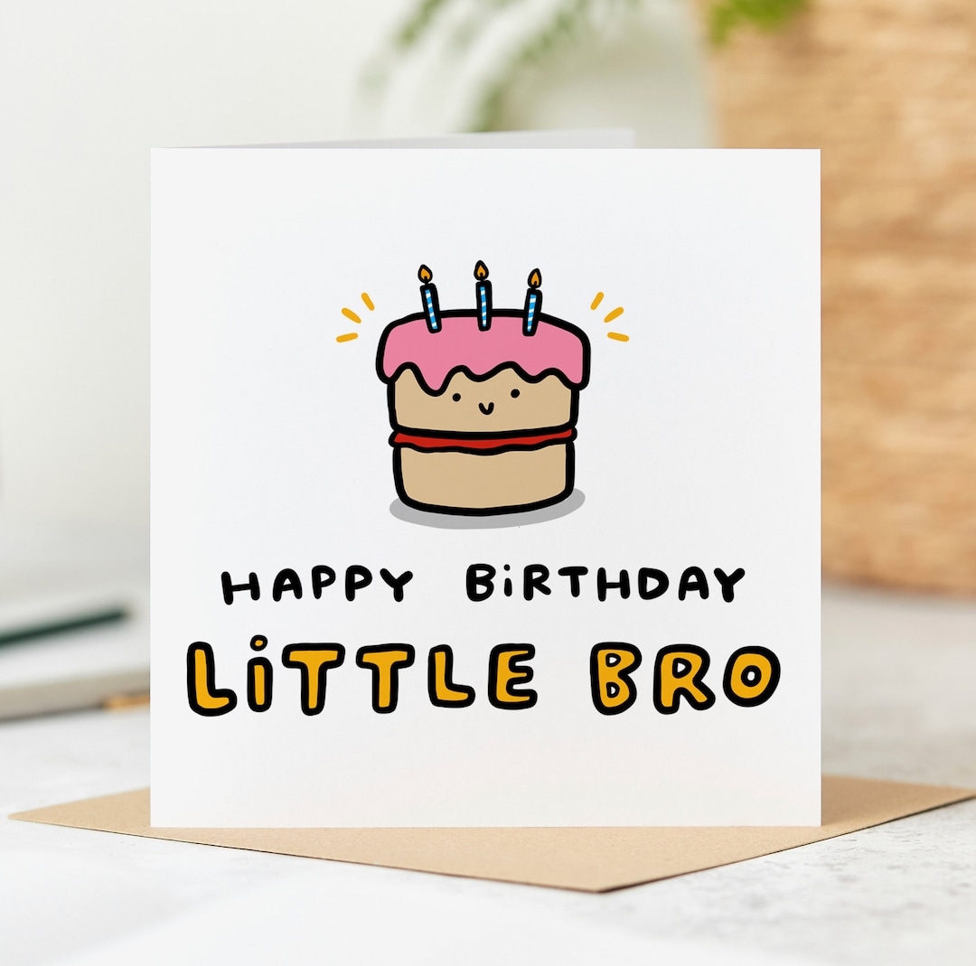 birthday wishes for little brother