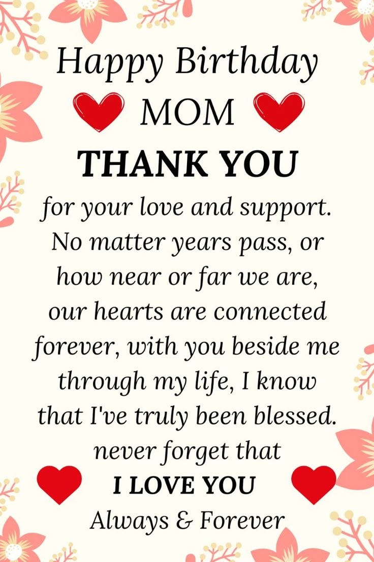 Happy Birthday Wishes To A Mom