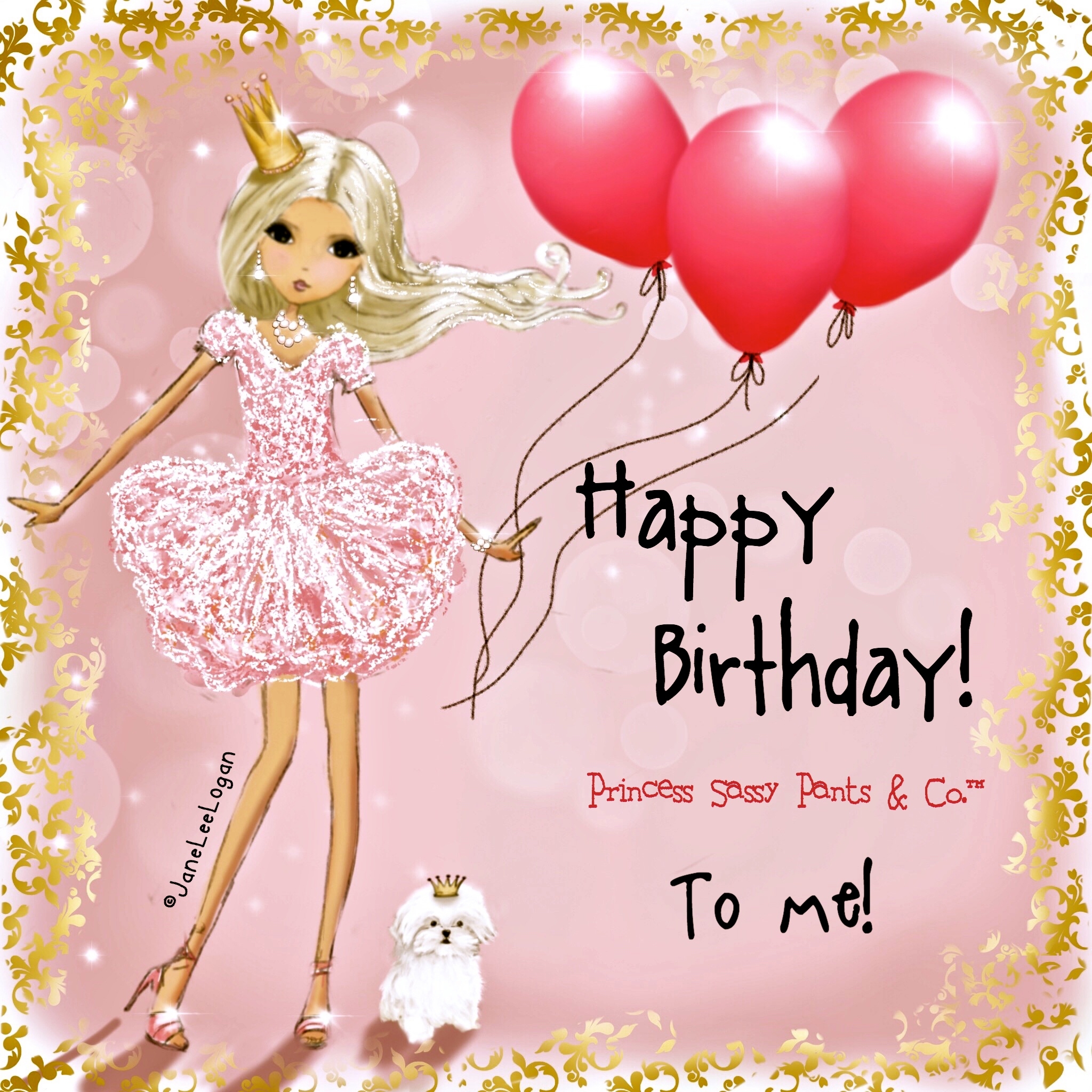 Happy Birthday Princess Sassy Pants Co Happy Birthday Princess Sassy Pants Co