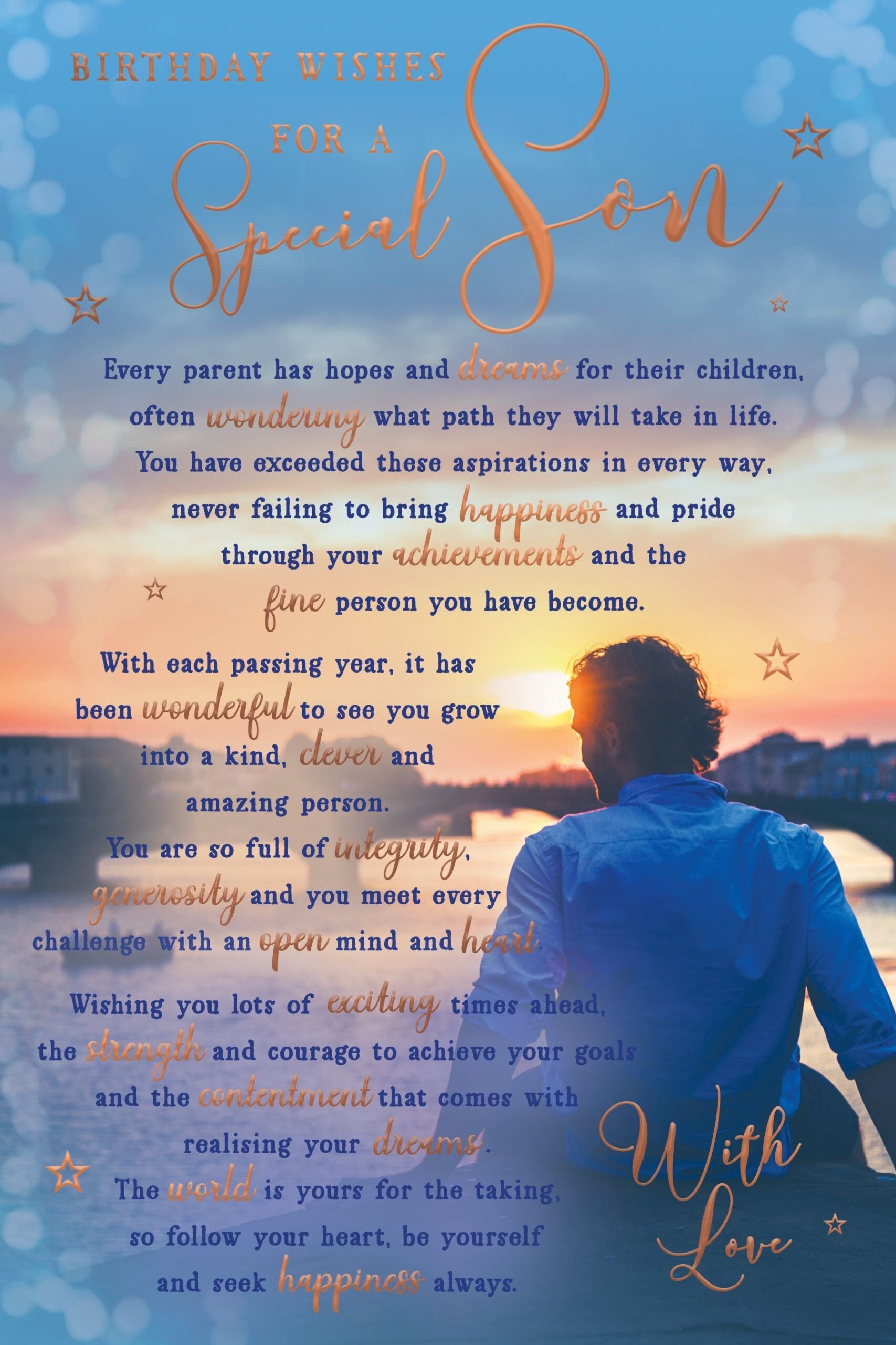 Happy Birthday Sayings To Son 30 Heartfelt Birthday Wishes For Son Birthday Wishes For A Special Son Unique Birthday Wishes For Son