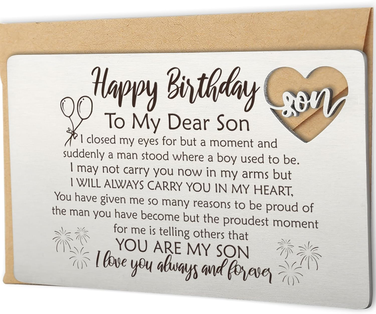 Son Birthday Wishes From Mom