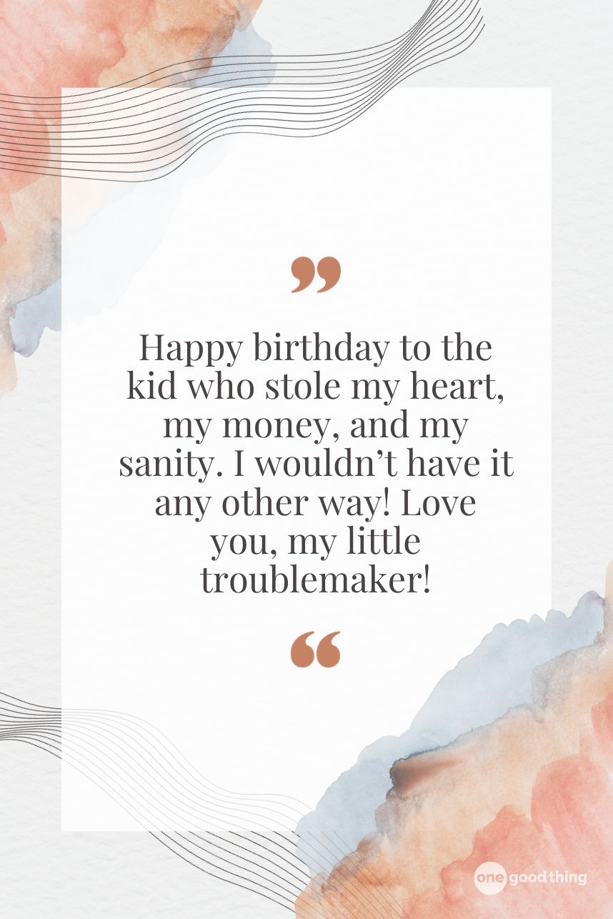 Birthday Wishes To My Son