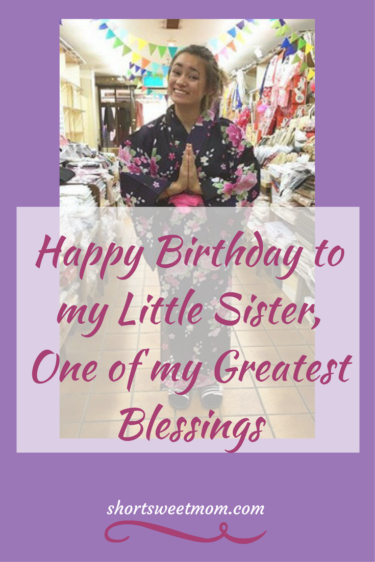 Little Sister Birthday Wishes
