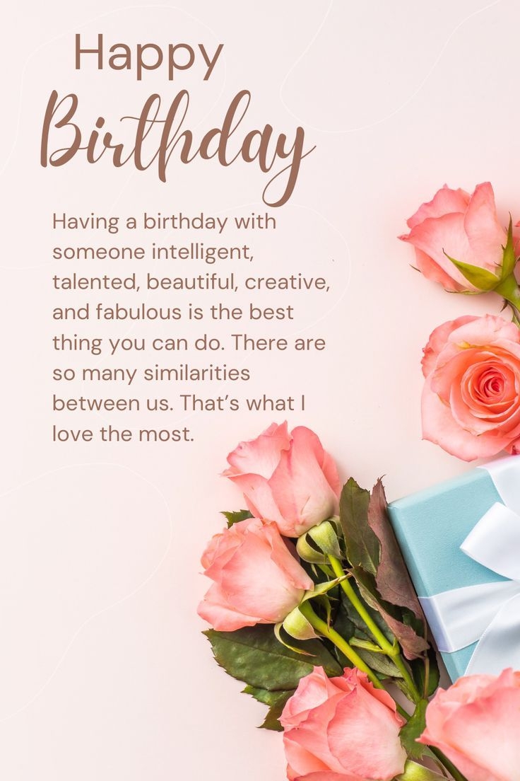 Happy Birthday To My Mom