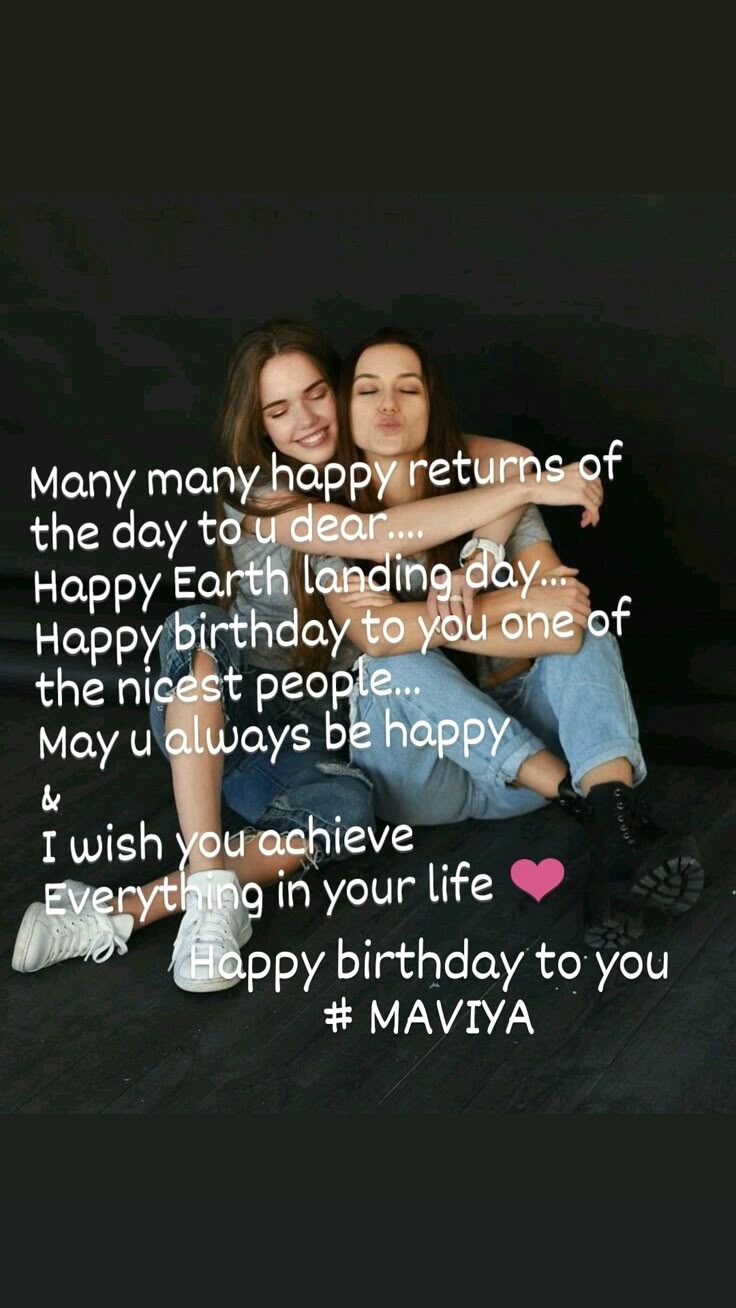 Happy Birthday To You My Sweetest Friend 