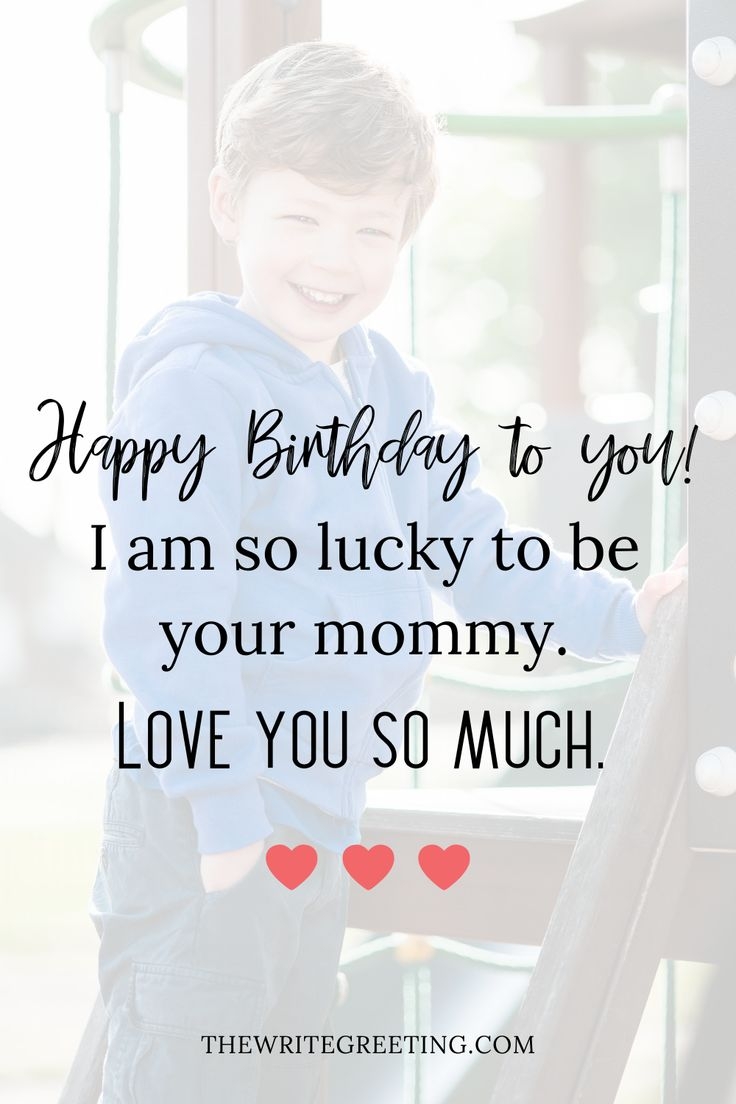 Happy Birthday Wishes For A Son