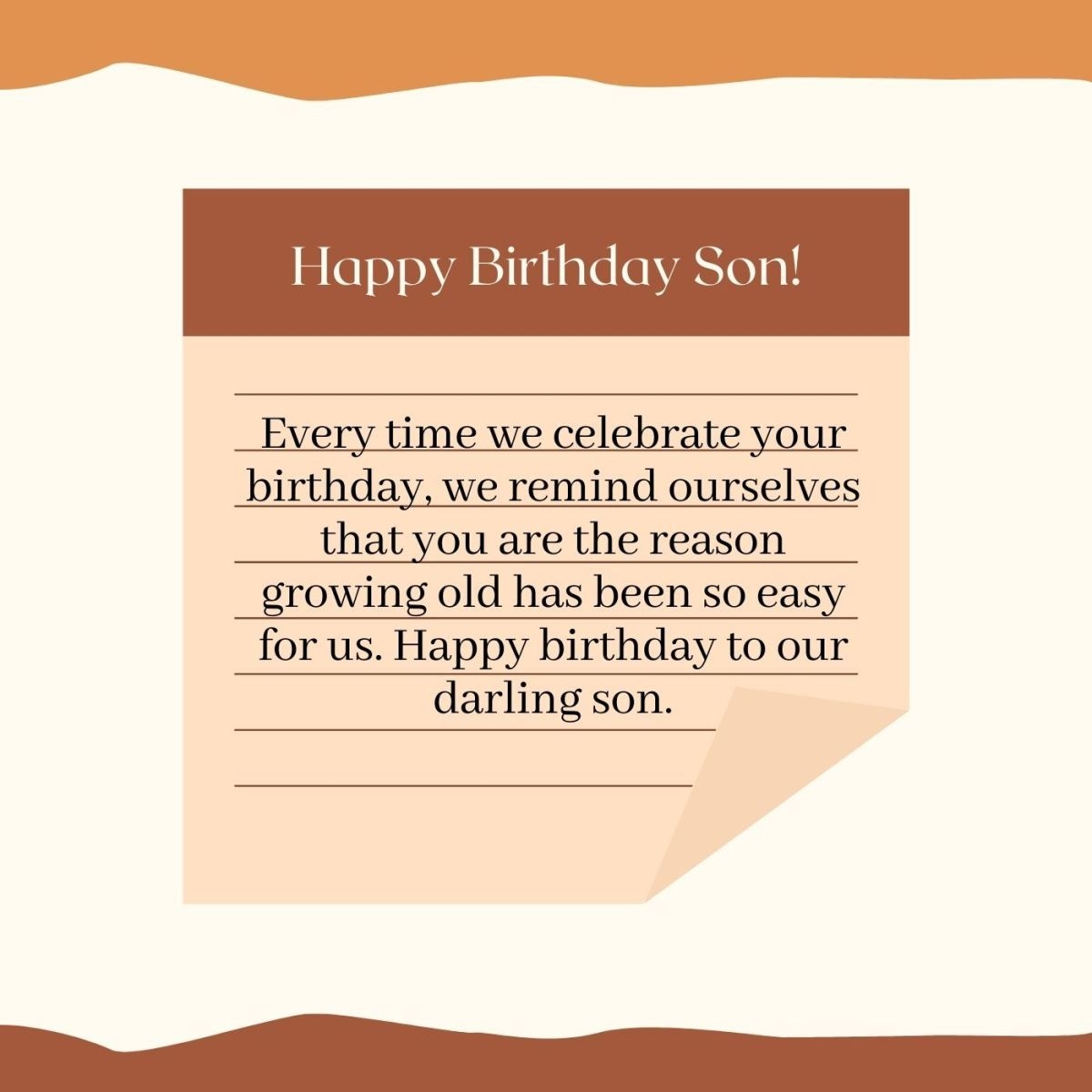 happy birthday wishes to our son