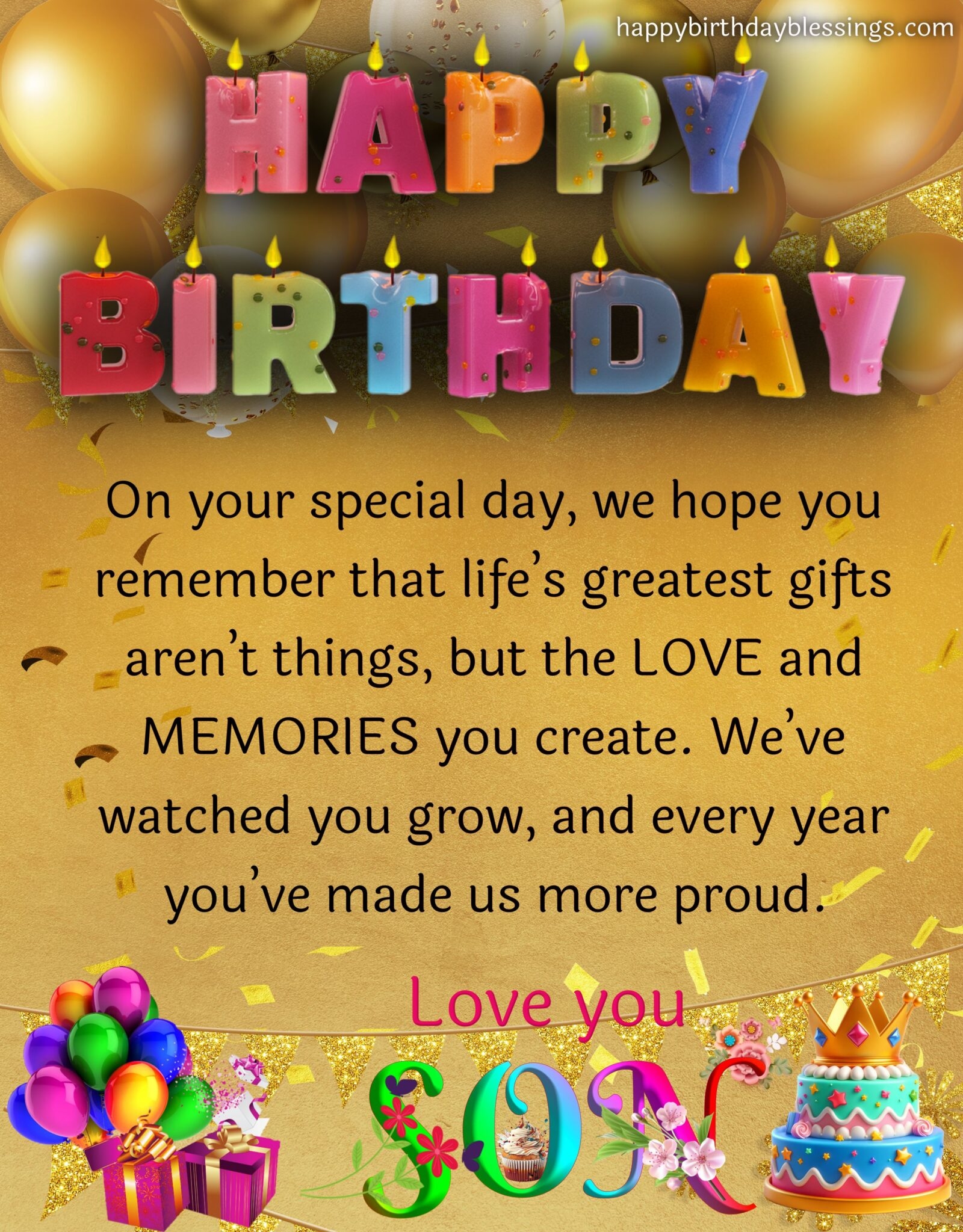 Happy Birthday Wishes Son Cute Happy Birthday Wishes For Son GIFs Birthday Son GIFs Happy Birthday Wishes Son From Mom