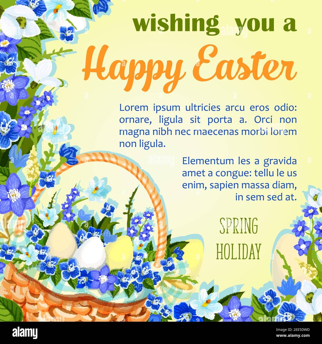 Happy Easter Holidays Wishes
