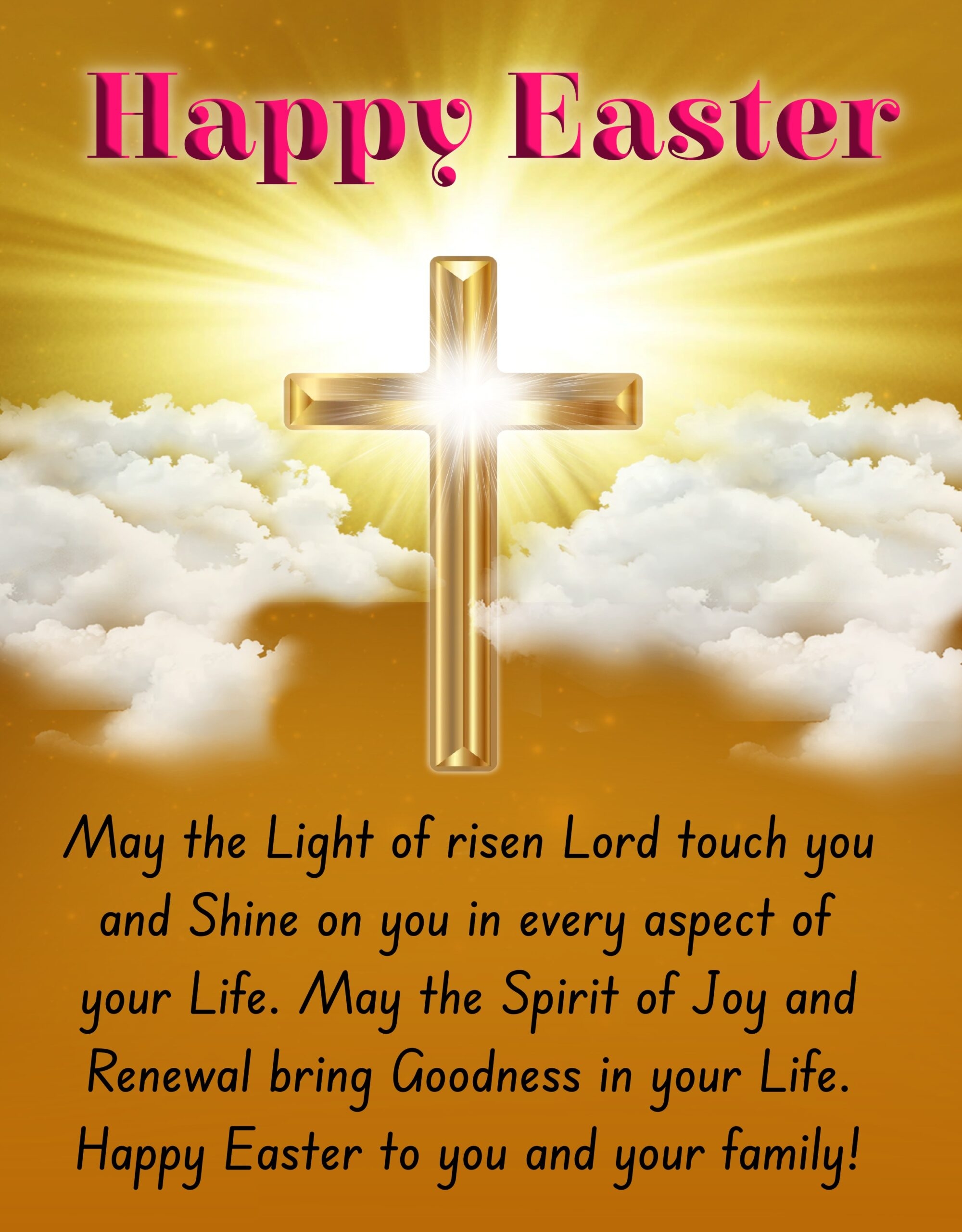 happy easter wishes religious
