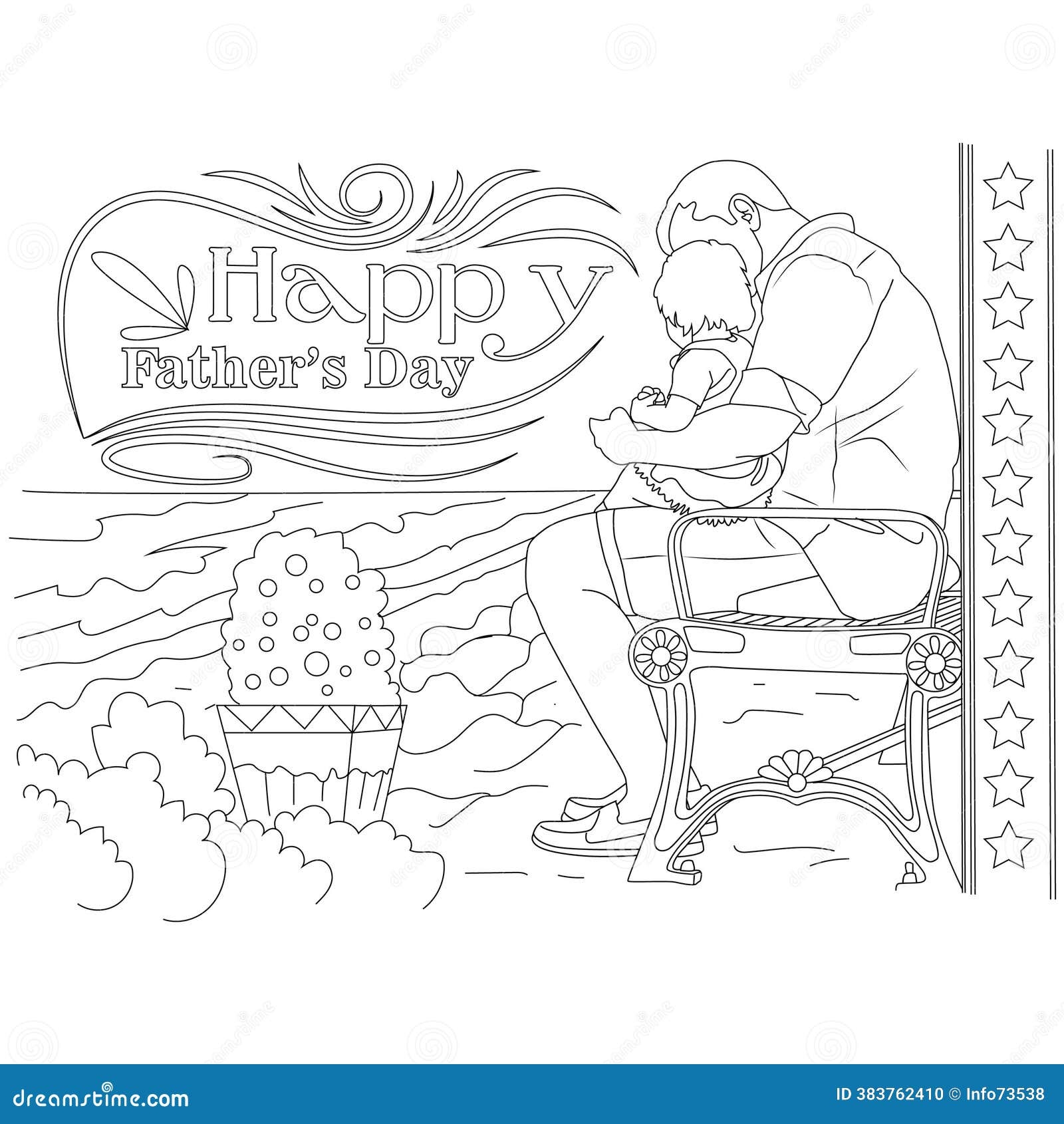 Father’s Day Coloring Pages
