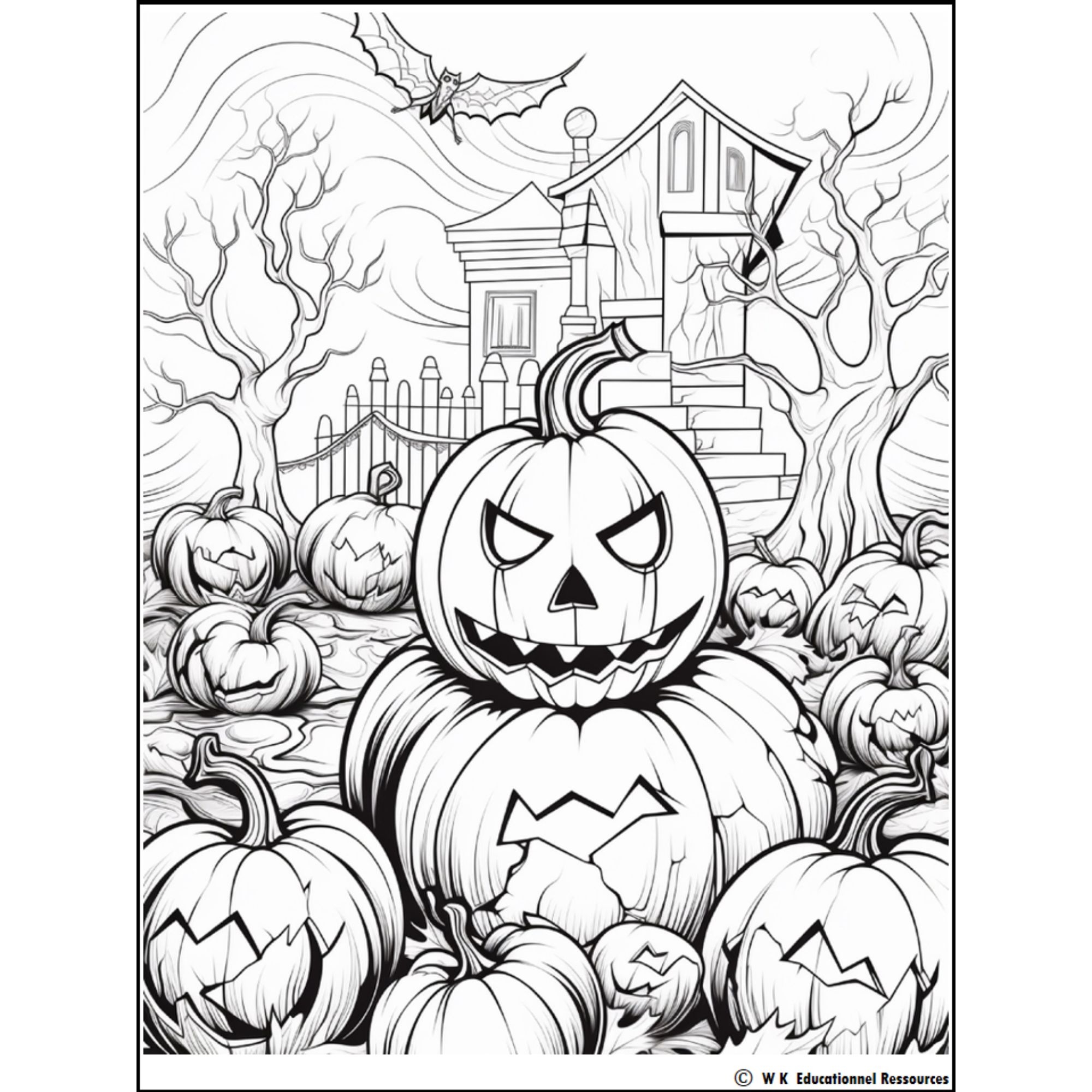 Happy Halloween Coloring Pages Coloring Sheets Coloring Book Clipart Printable Made By Teachers