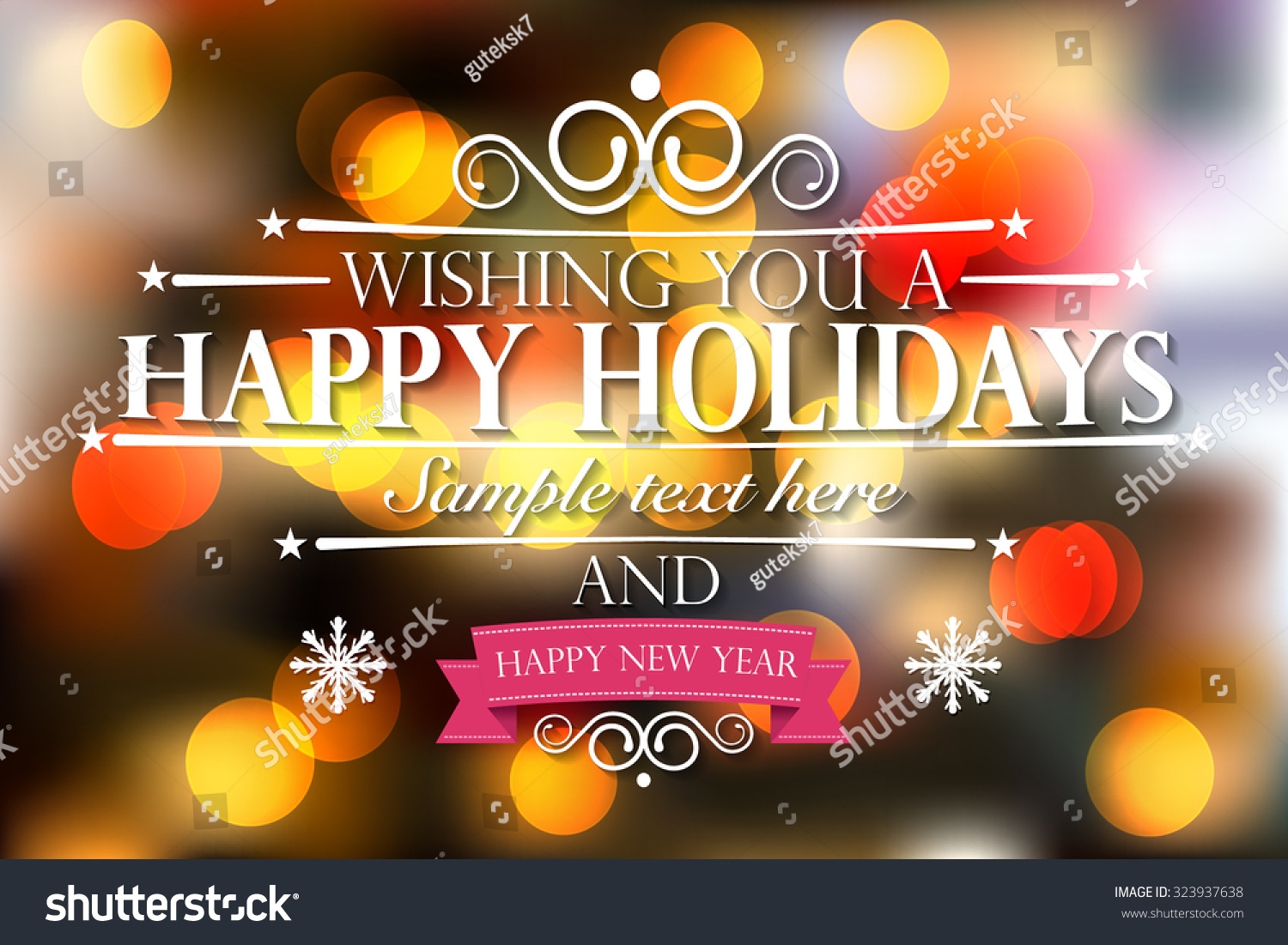 Happy Holidays And Happy New Year Wishes