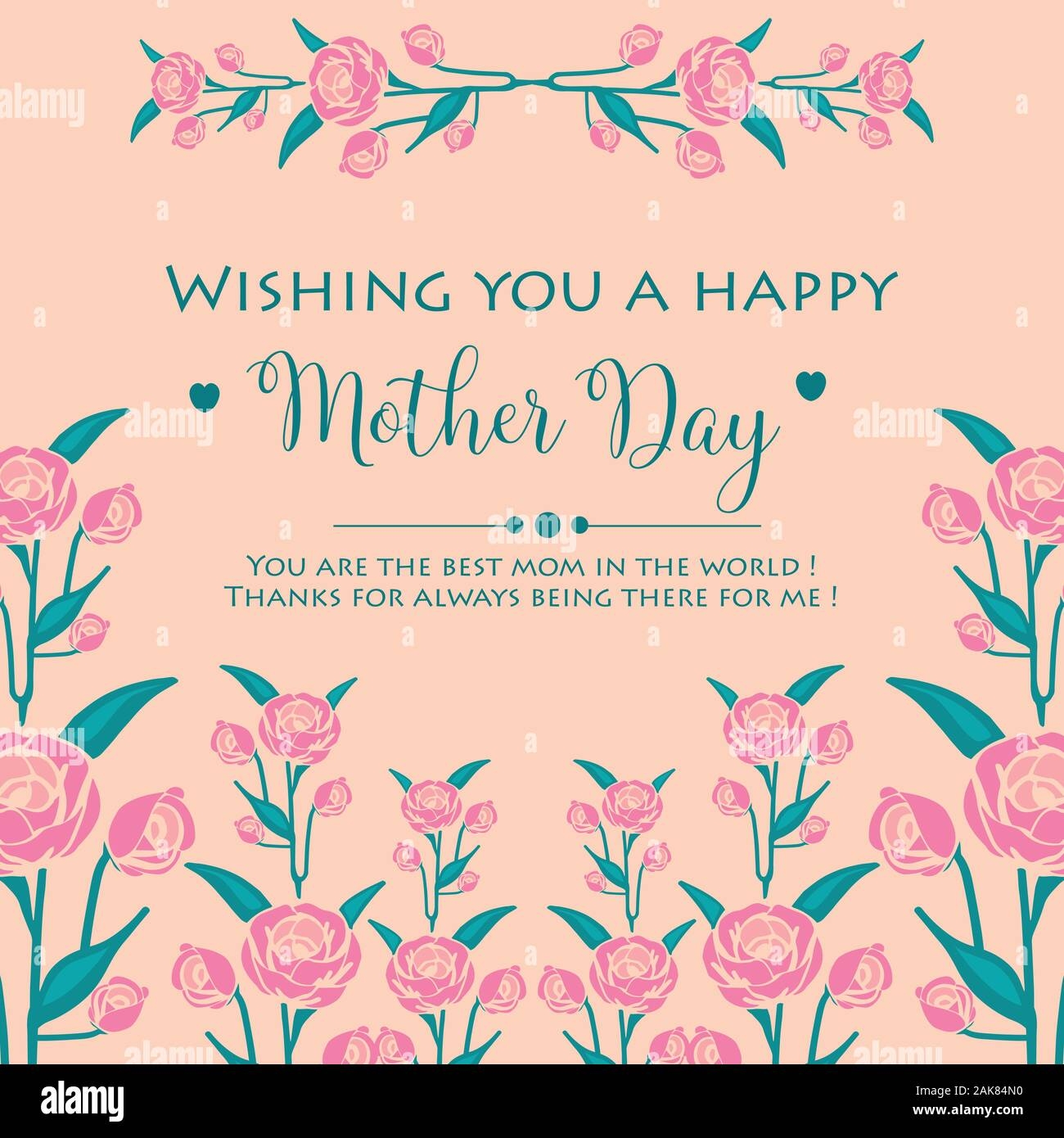 Happy Mothers Day To A Beautiful Mom Wishes For All Moms In English Happy Mother Day