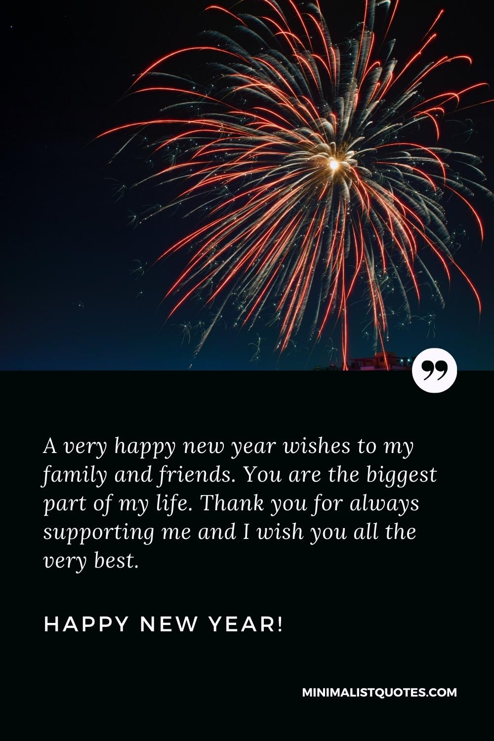 wishes for new year to a friend
