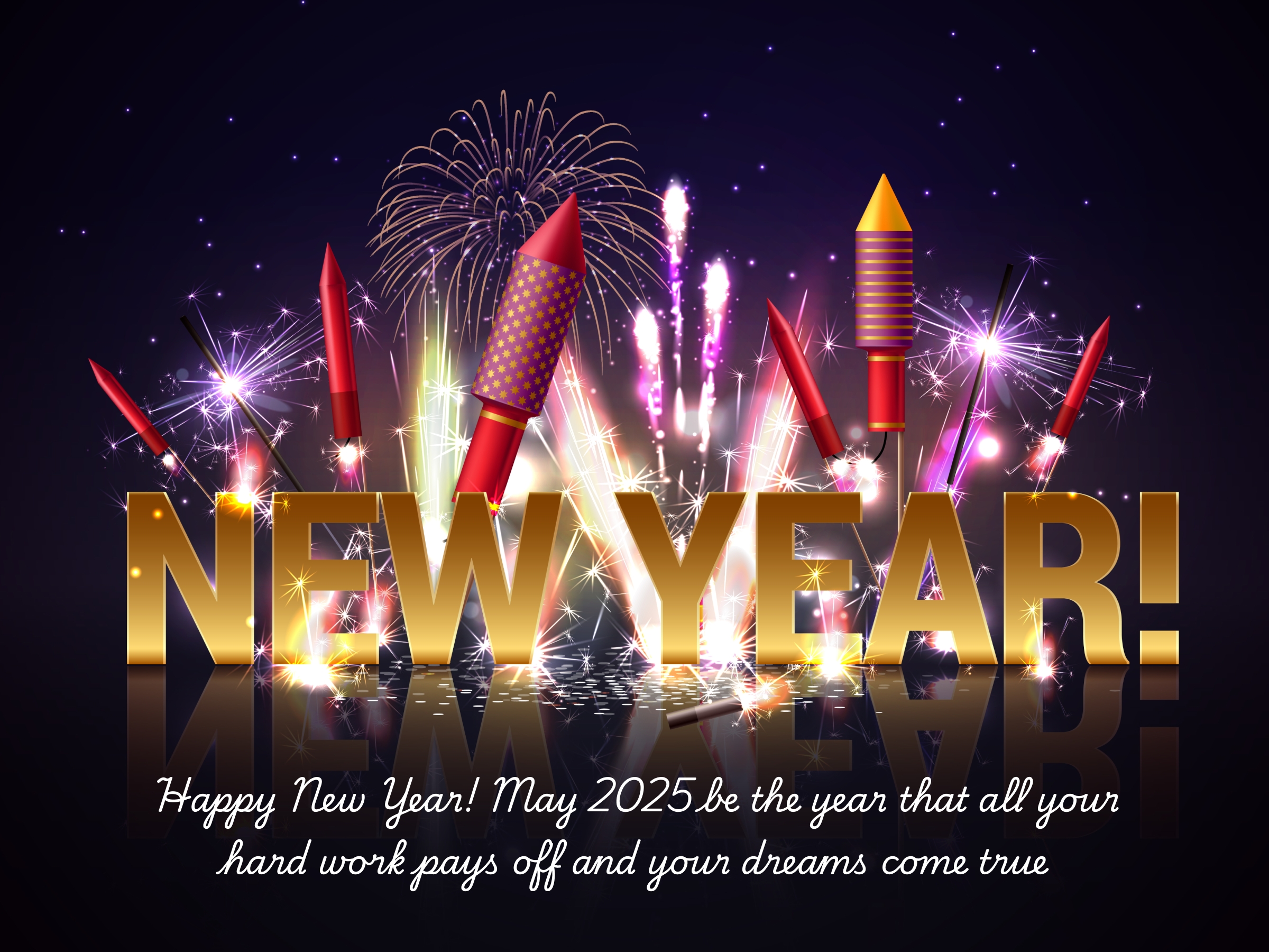 Happy New Year Gif Happy New Year Wishes 2025 Share Heartfelt Greetings Inspiring Quotes And Festive Images On WhatsApp Facebook And Instagram The Economic Times