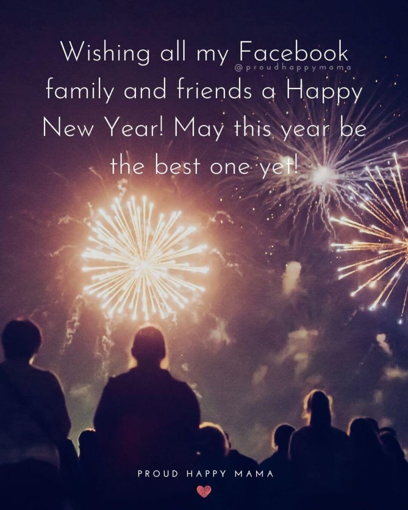 new year wishes friends and family