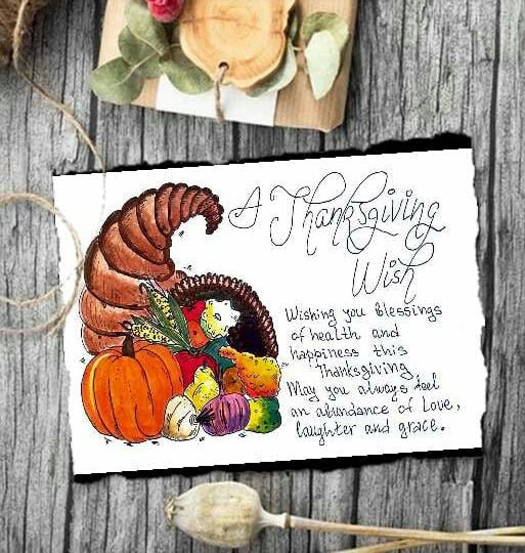 thanksgiving wishes for cards