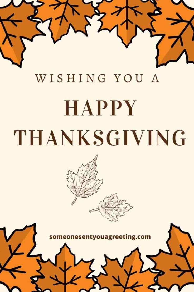 Happy Thanksgiving Wishes For Everyone 