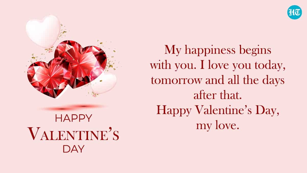 Happy Valentine s Day 2023 Best Wishes Images Messages Greetings To Share With The Love Of Your Life On February 14 Hindustan Times