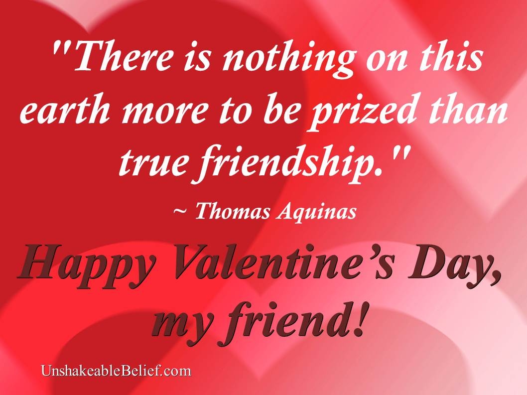 Happy Valentines Day Friends Quotes QuotesGram