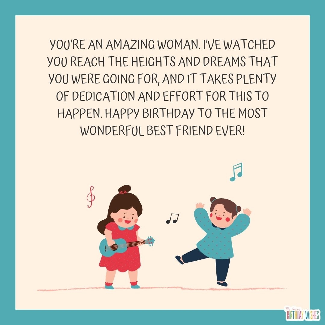 birthday wishes for best friend girlfriend