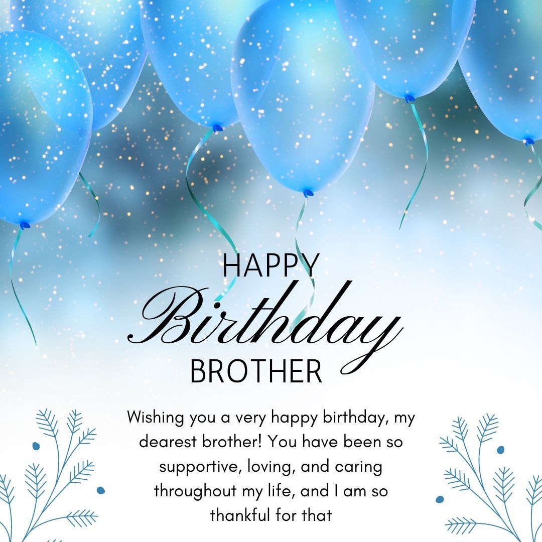 Heart Touching Birthday Wishes For Brother In 2024