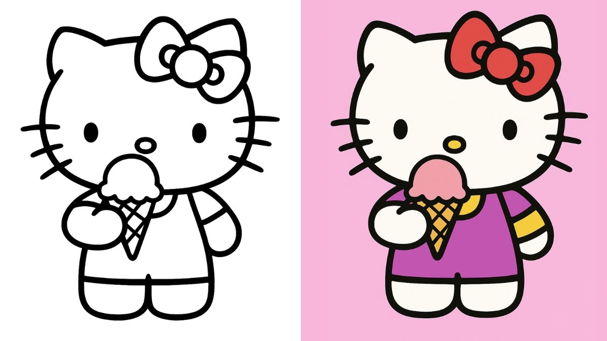 Hello Kitty Coloring Pages 125 Free Printable PDFs 