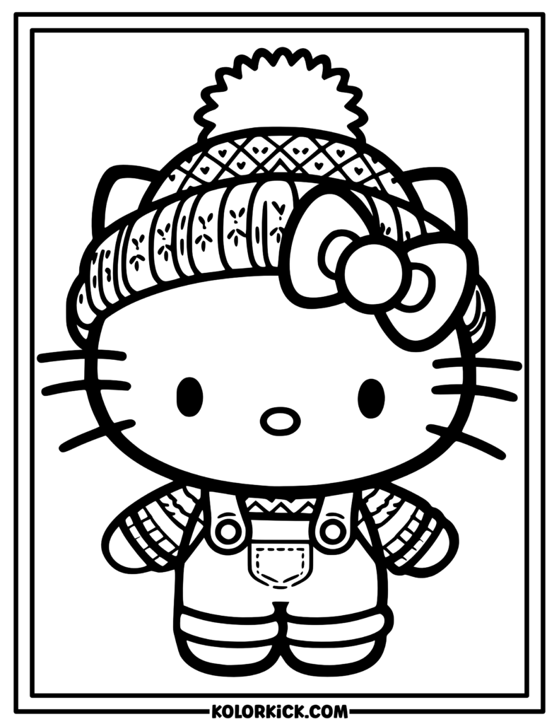 Hello Kitty Coloring Pages 75 Free Printable PDFs