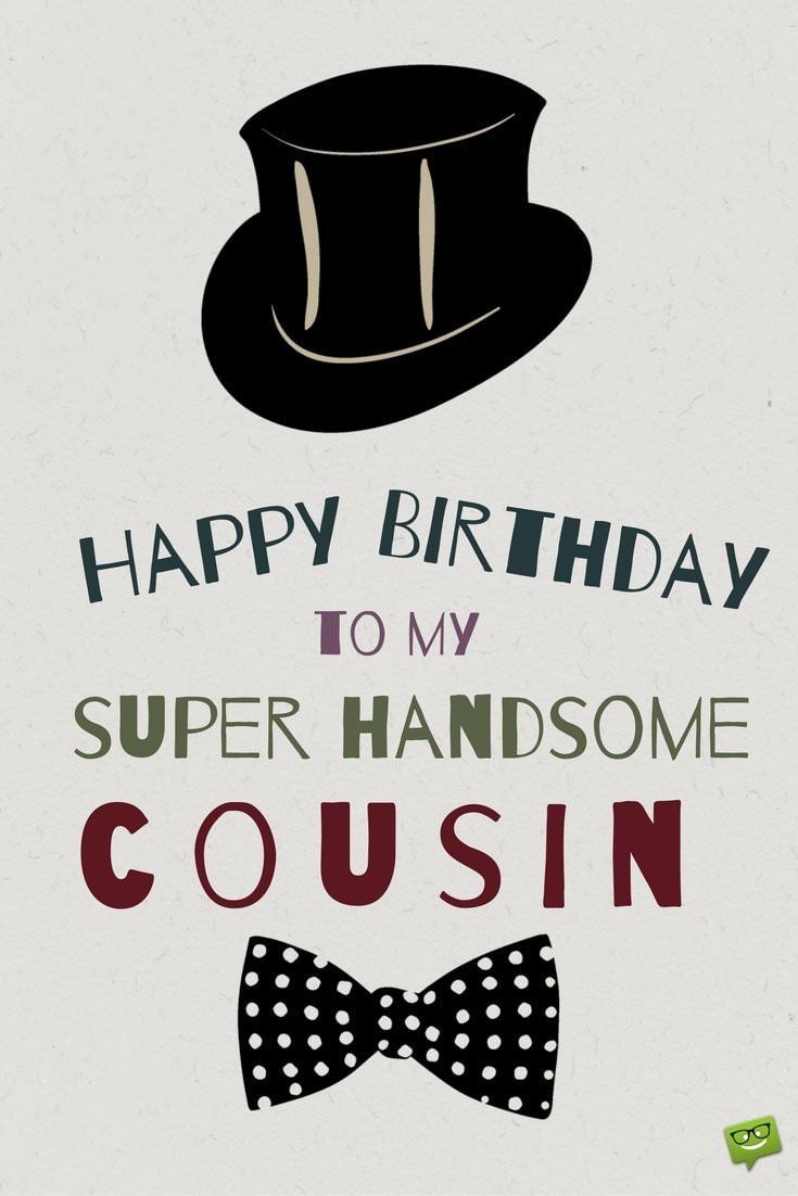 birthday wishes for cousin male