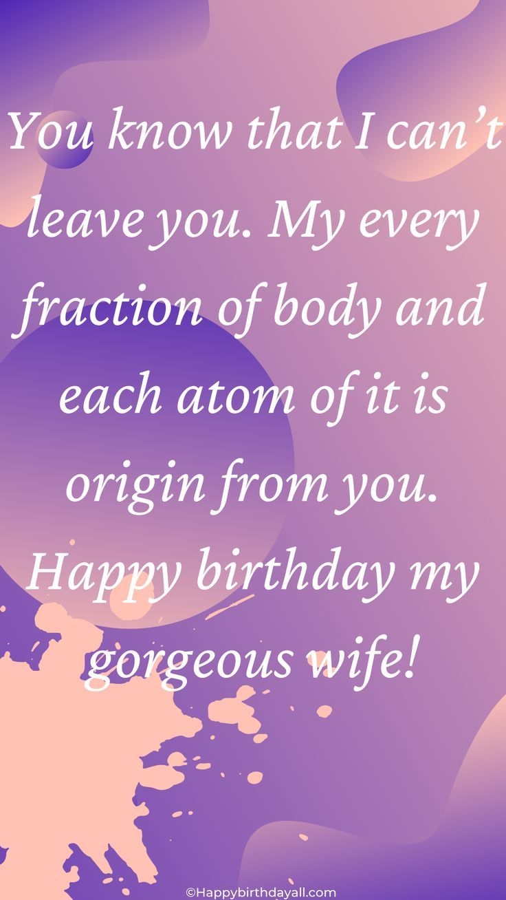 Hilarious Funny Birthday Wishes For Wife