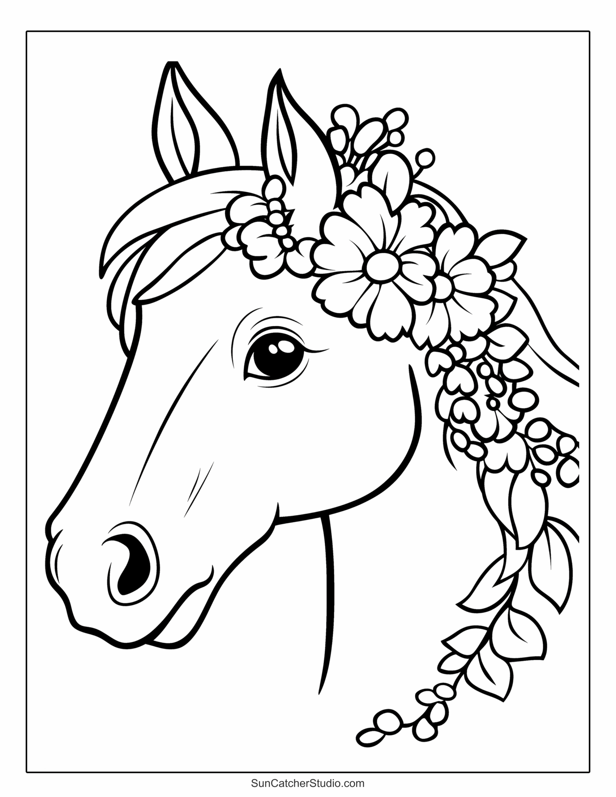 horse coloring pages for free horse coloring pages for free