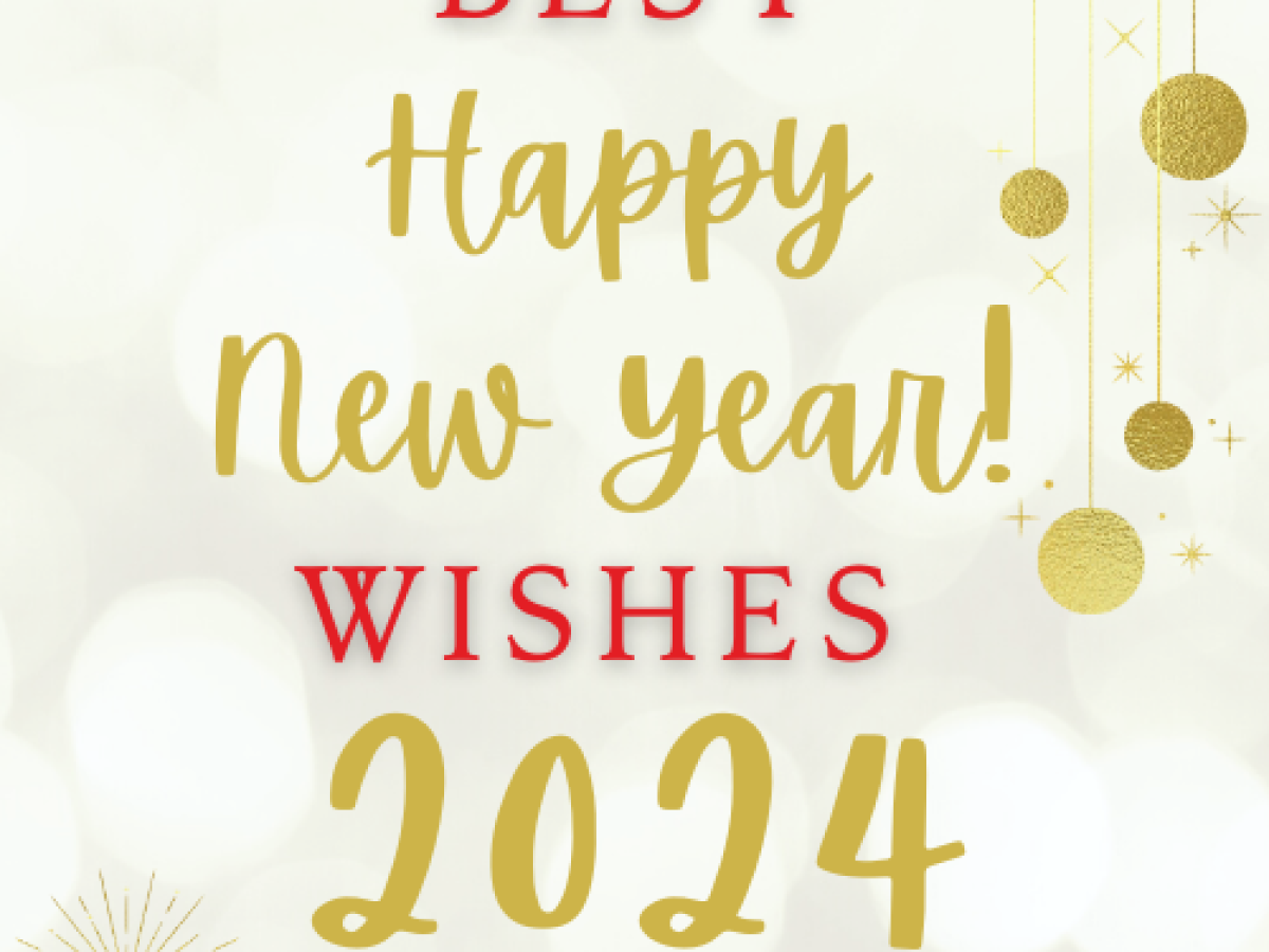 best wishes for a happy new year