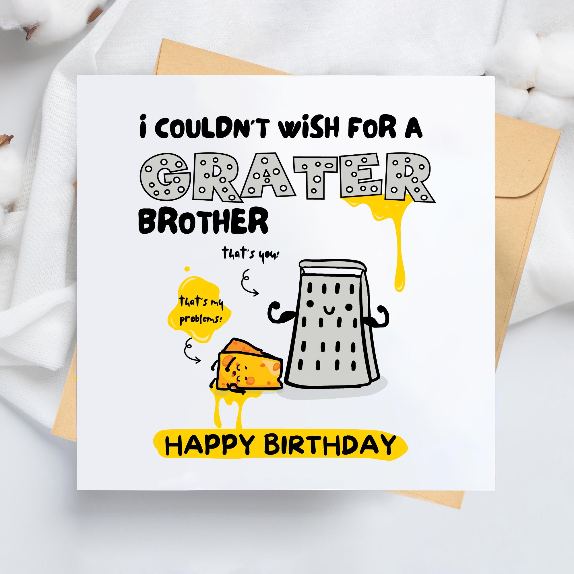 hilarious birthday wishes for brother