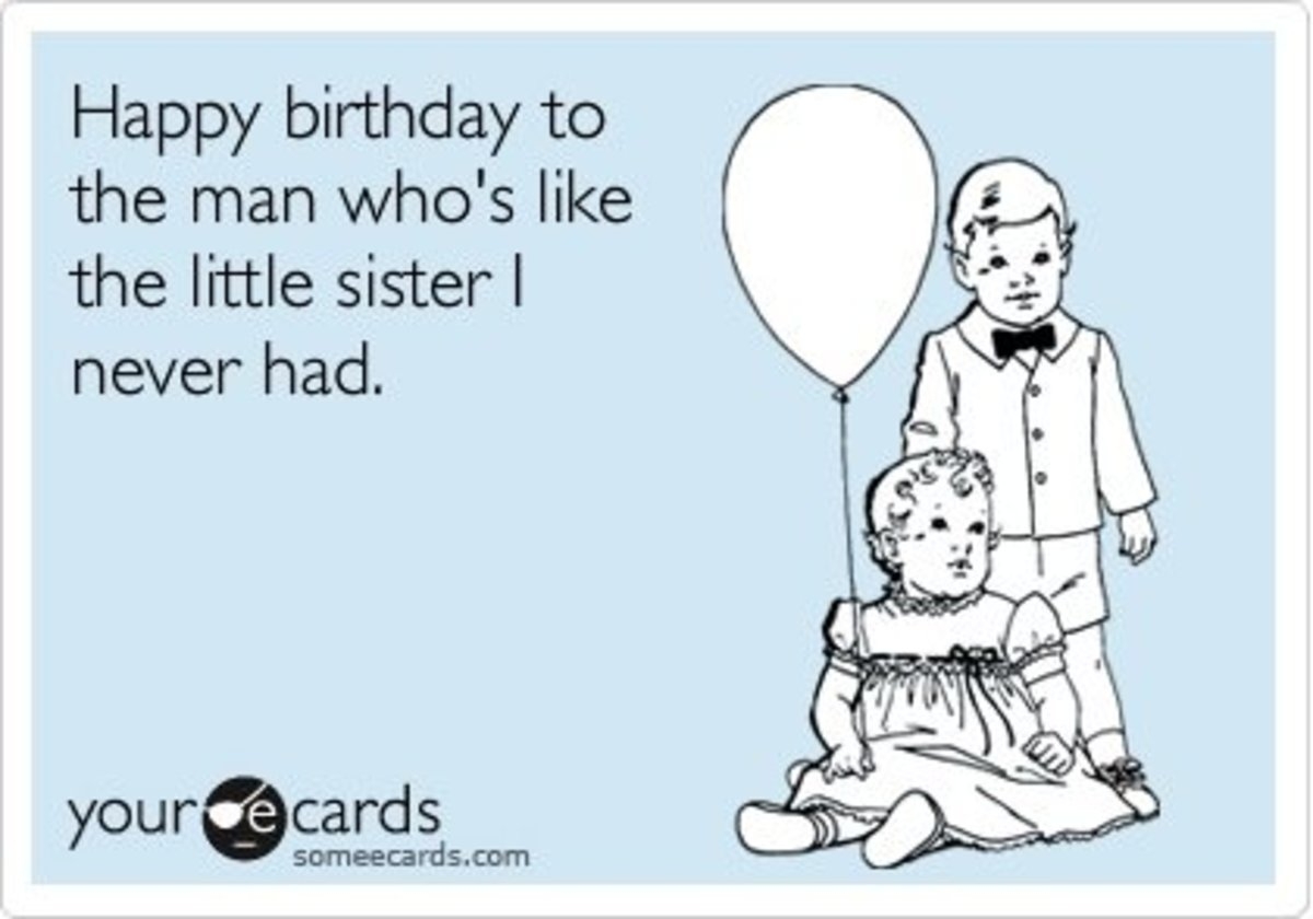 In English Funny Happy Birthday Wishes For Brother 35 Best Funny Birthday Wishes For Brother From Sister