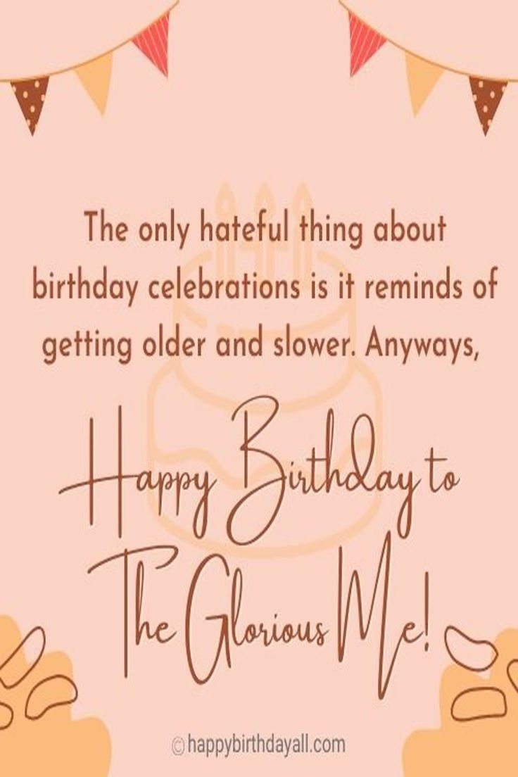Inspirational Birthday Messages For Myself