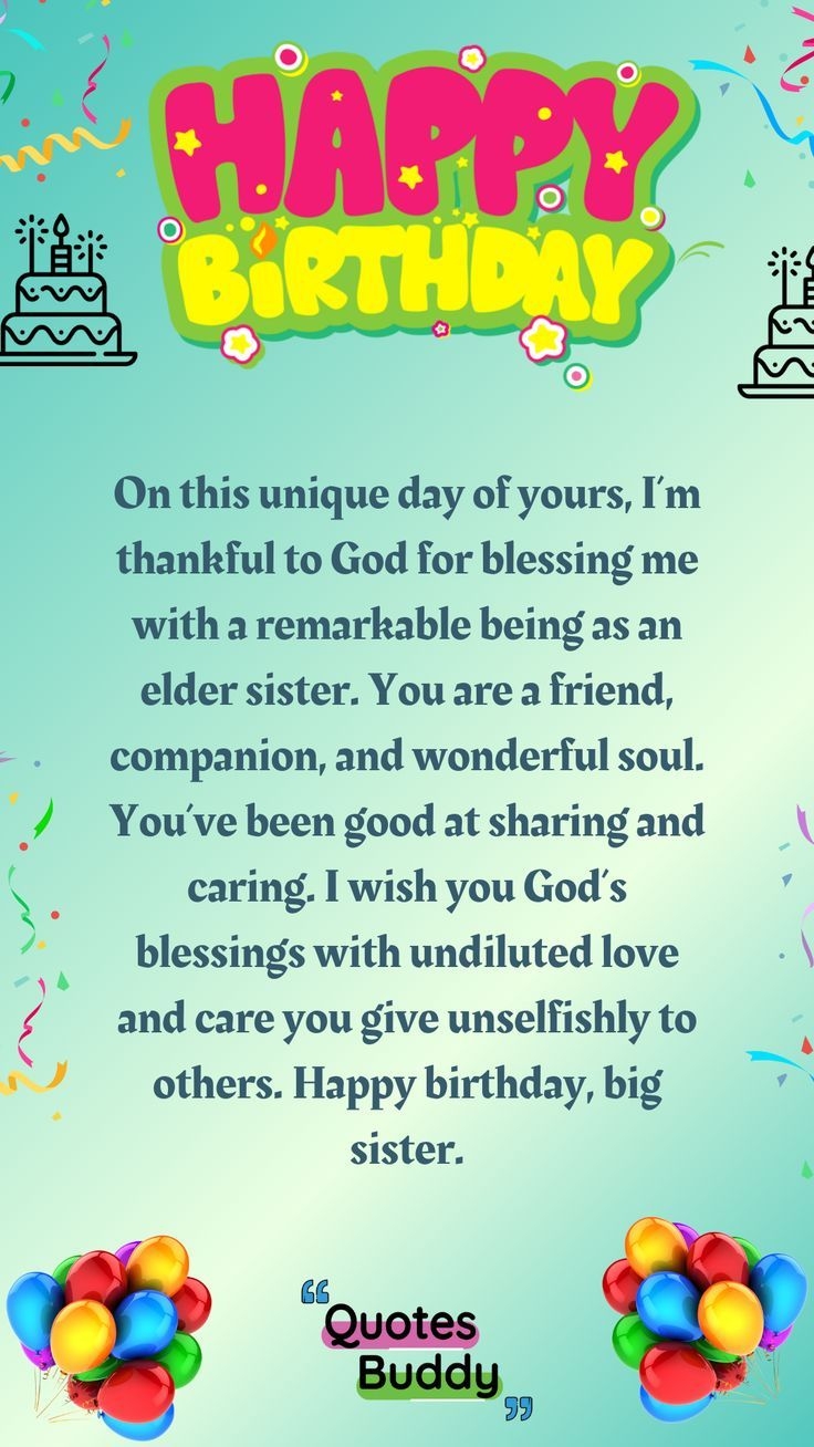 sister quotes for birthday wishes