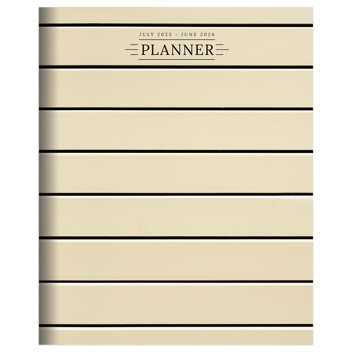 July 2025 June 2026 Ebony And Ivory Medium Monthly Planner EBay