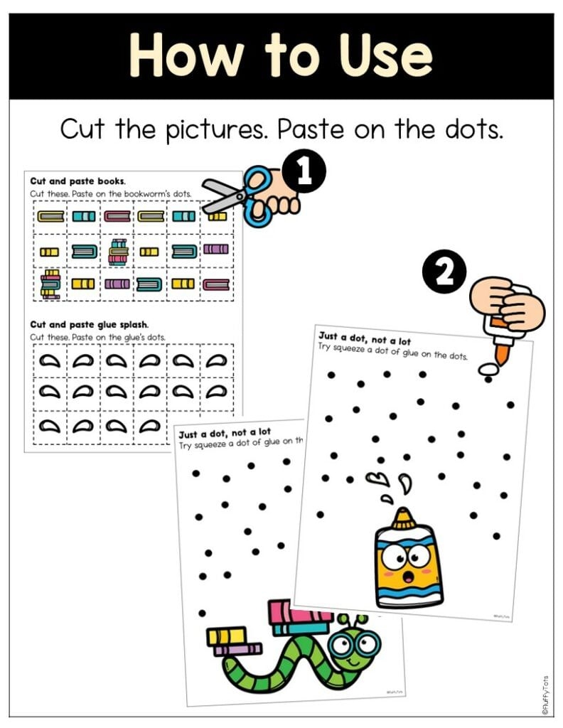 Just A Dot Not A Lot Worksheet