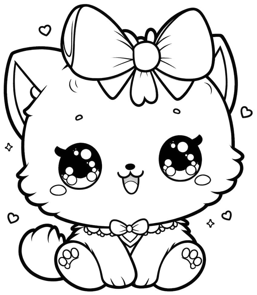 free coloring pages kittens