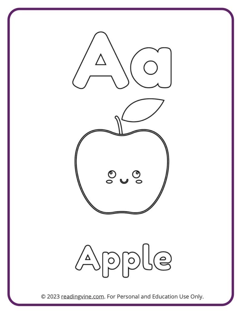 Letter A Coloring Pages Worksheets Library