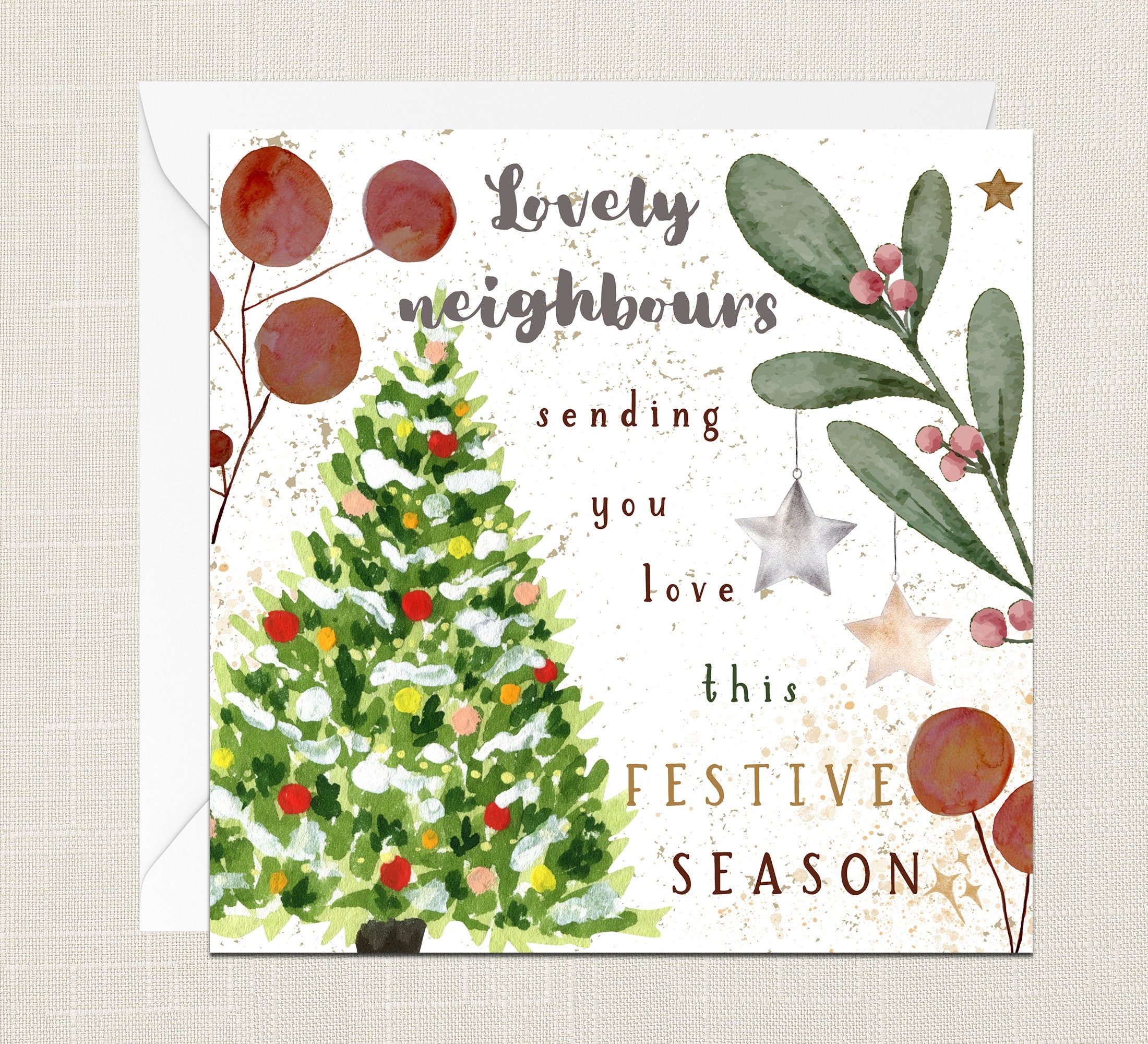 Lovely Neighbours Sending You Love This Festive Season Greetings Card With Envelope Merry Xmas Happy Holidays Festive Joyeux Noel Etsy Finland Lovely Neighbours Sending You Love This Festive Season Greetings Card With Envelope Merry Xmas Happy Holidays Festive Joyeux Noel Etsy Finland