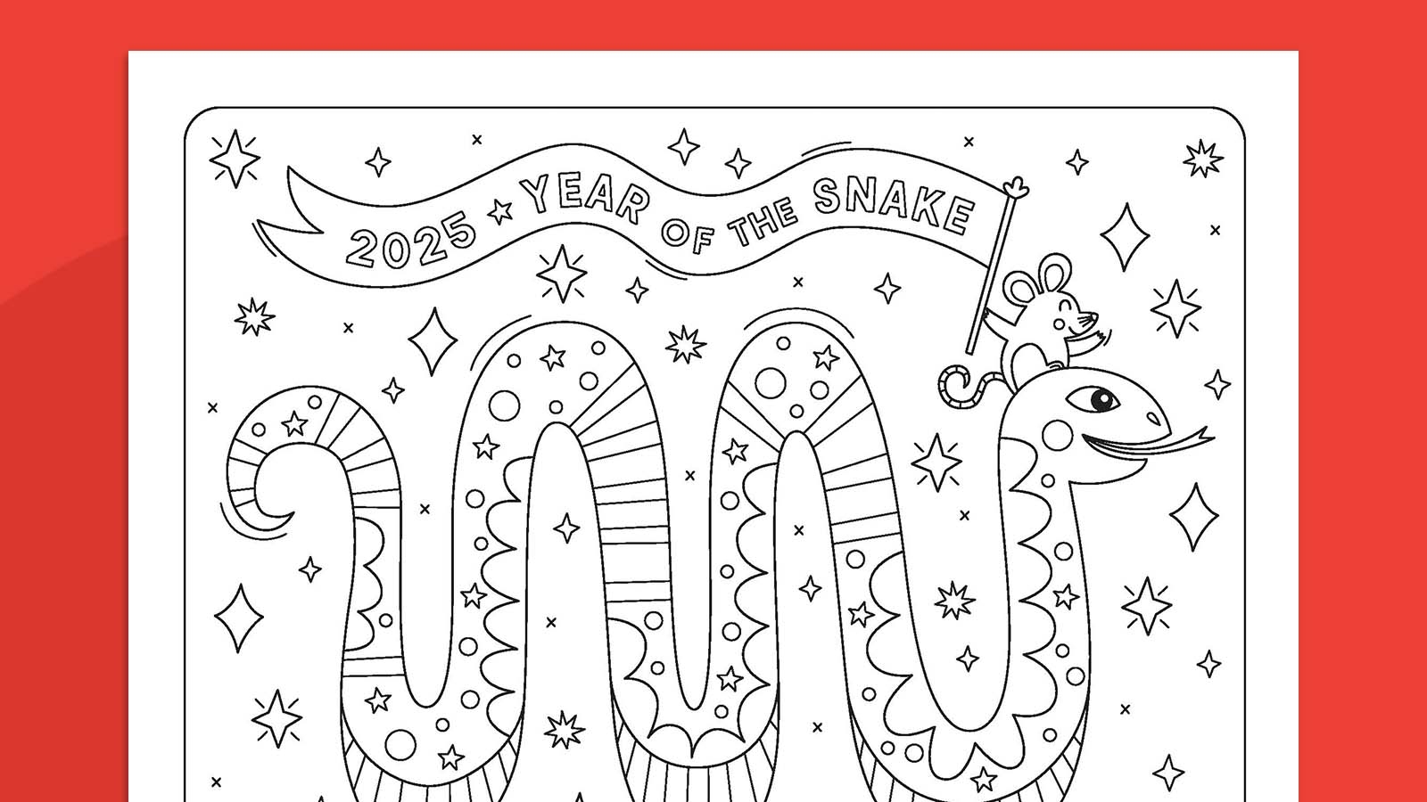 Chinese New Year Coloring Pages