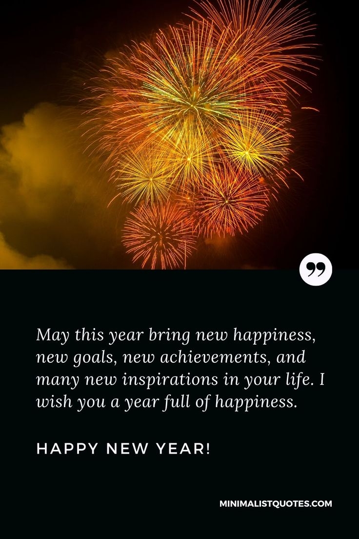 happy new year year wishes