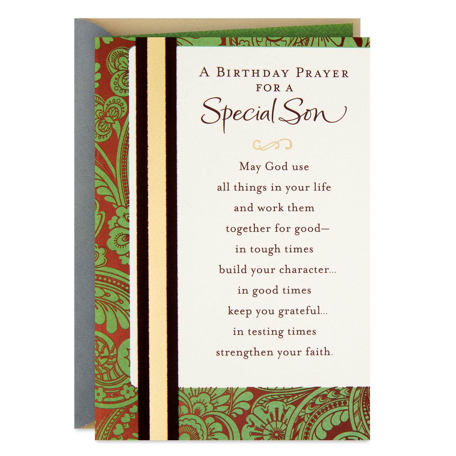 May You Continue To Grow Religious Birthday Card For Son Greeting Cards Hallmark
