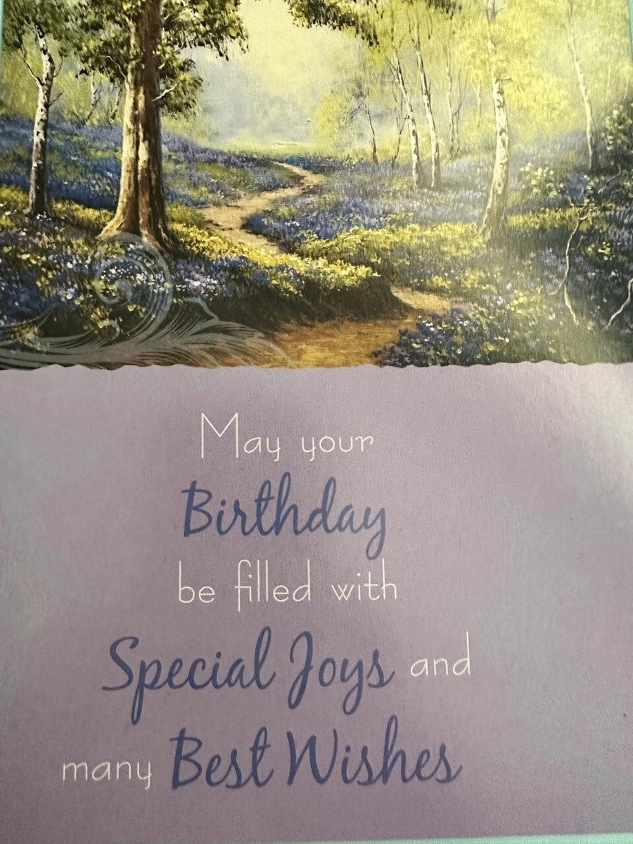 May Your Birthday Be Filled With Special Joys Wishes 5 5 X 7 5 EBay